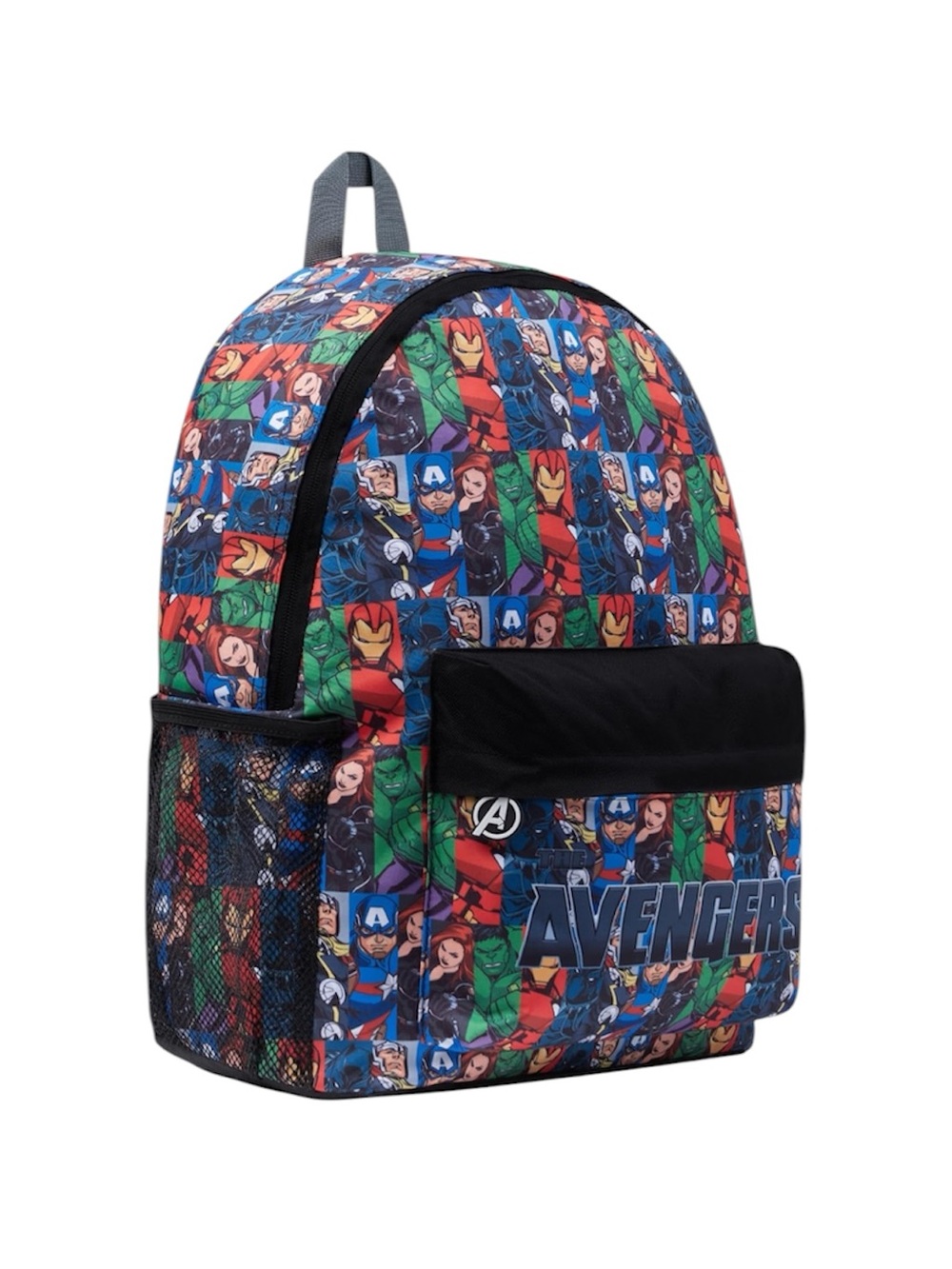 Marvel Avengers Comic Mosaic Backpack in Blue, Red, Green